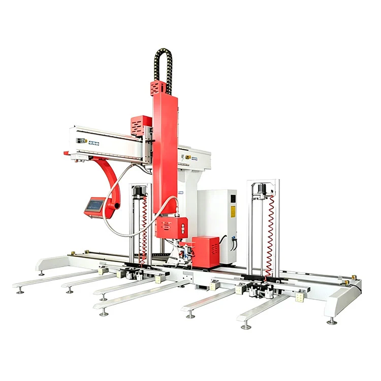 CNC Glass Window Sealant Spreading Machinery