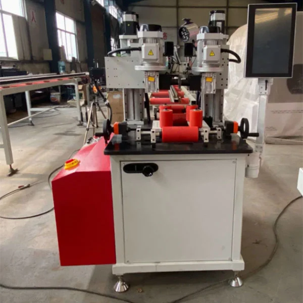 CNC Thermal Break Aluminum Knurling Inserting Machine