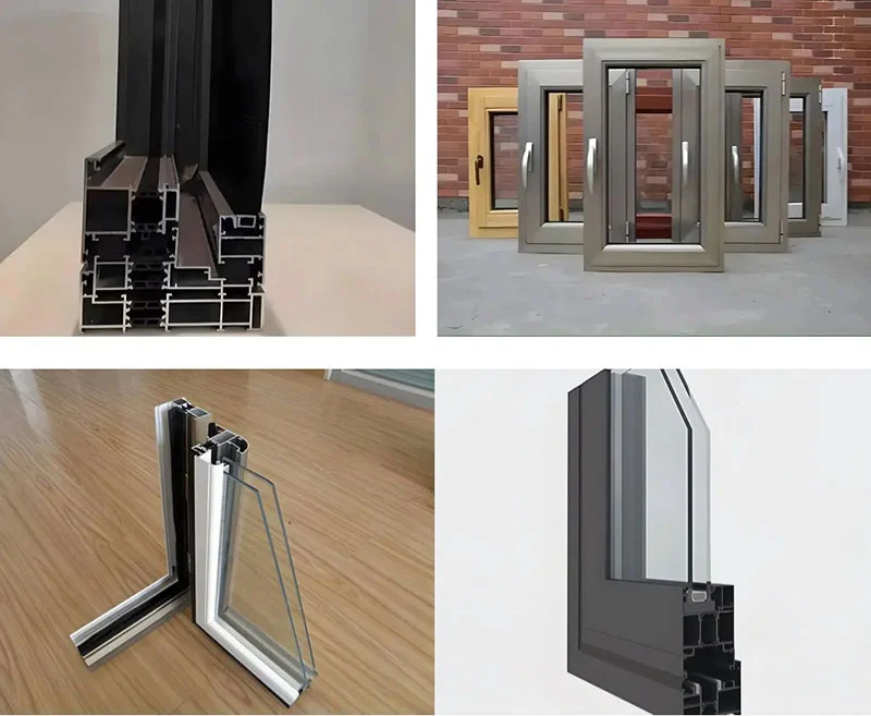 Heads Aluminum Window Corner Crimping Machine