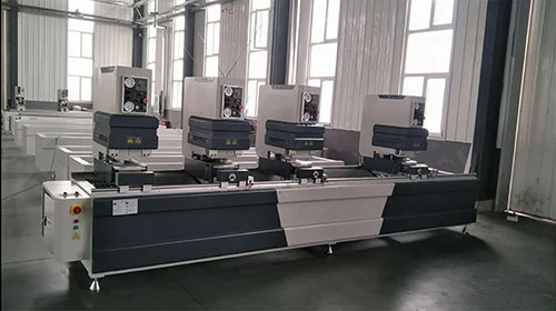 Industrial-Grade PVC UPVC Colorful Windows Profile Awtomatikong Seamless Welding Machines na may 4 Heavy-Duty Heads