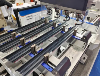 Precision 4-Head CNC Aluminum Curtain Wall Drilling Machine
